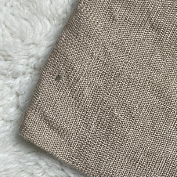 Pili Carrera Kid's Brown Tan 100% Linen Chino Shorts Size 3 - Picture 6 of 7